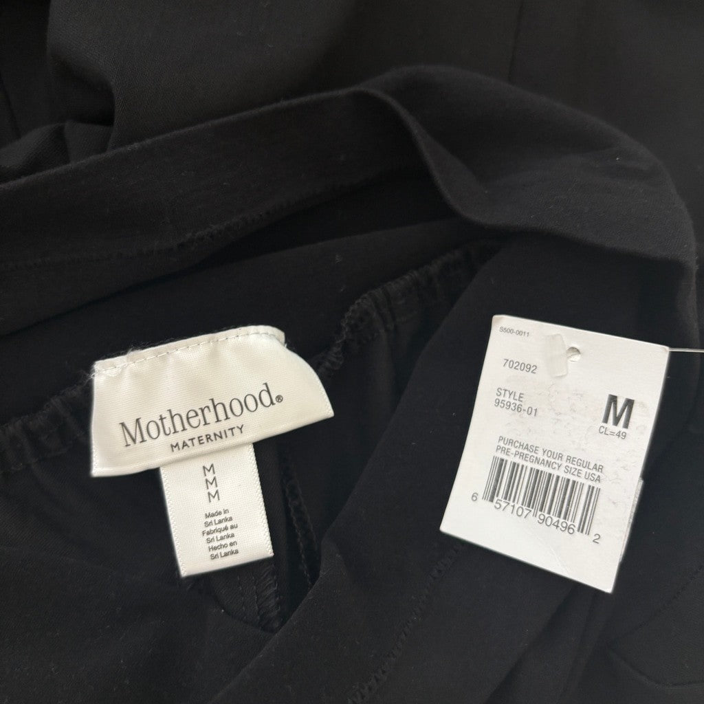 Motherhood Maternity Size Medium Black Skinny Ankle Maternity Pants NWT