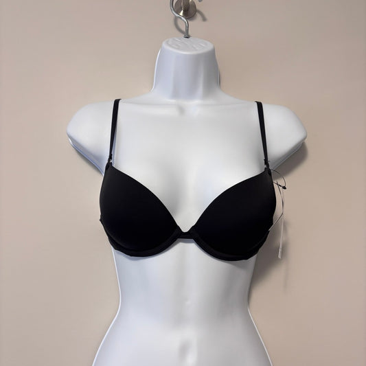 Calvin Klein Women's Size 32B Black Sculpt Push-Up Plunge Bra NWT