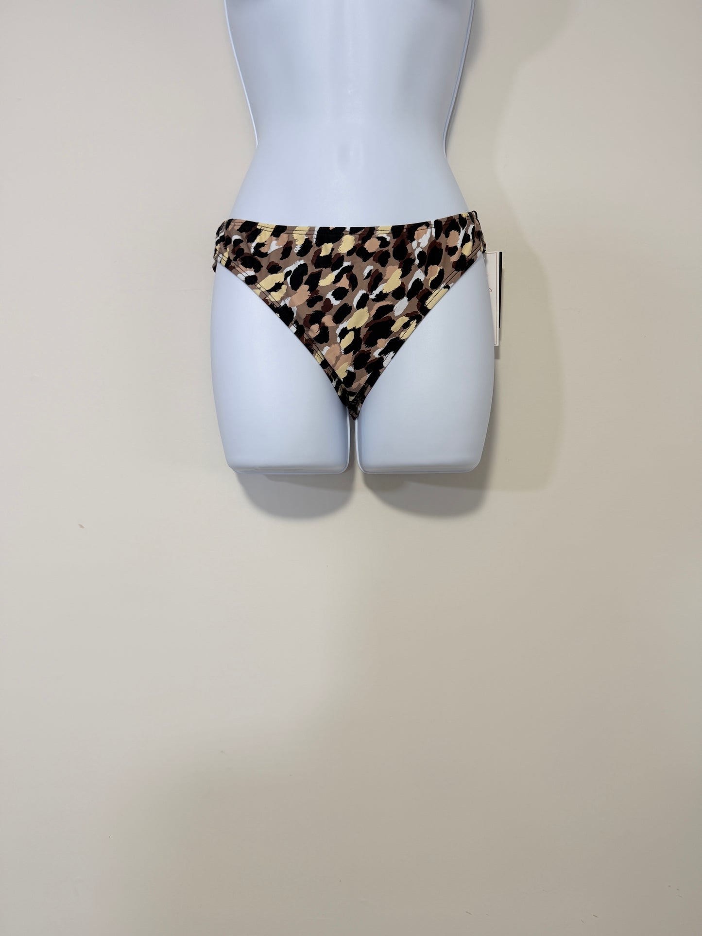 Salt + Cove Women's Size Medium Animal-Print Hipster Bikini Bottoms NWT