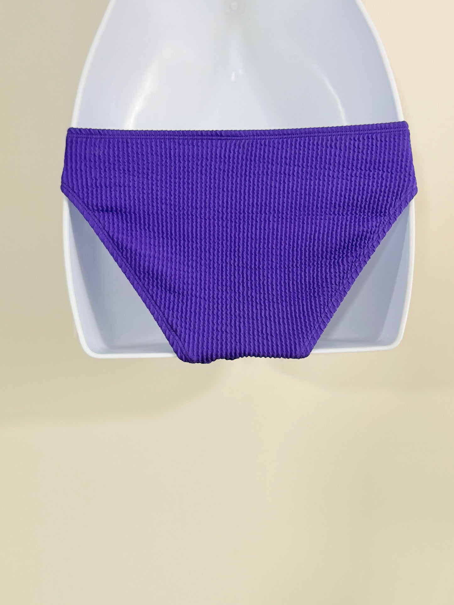 Salt + Cove Purple Ribbed Hipster Bikini Bottoms NWT