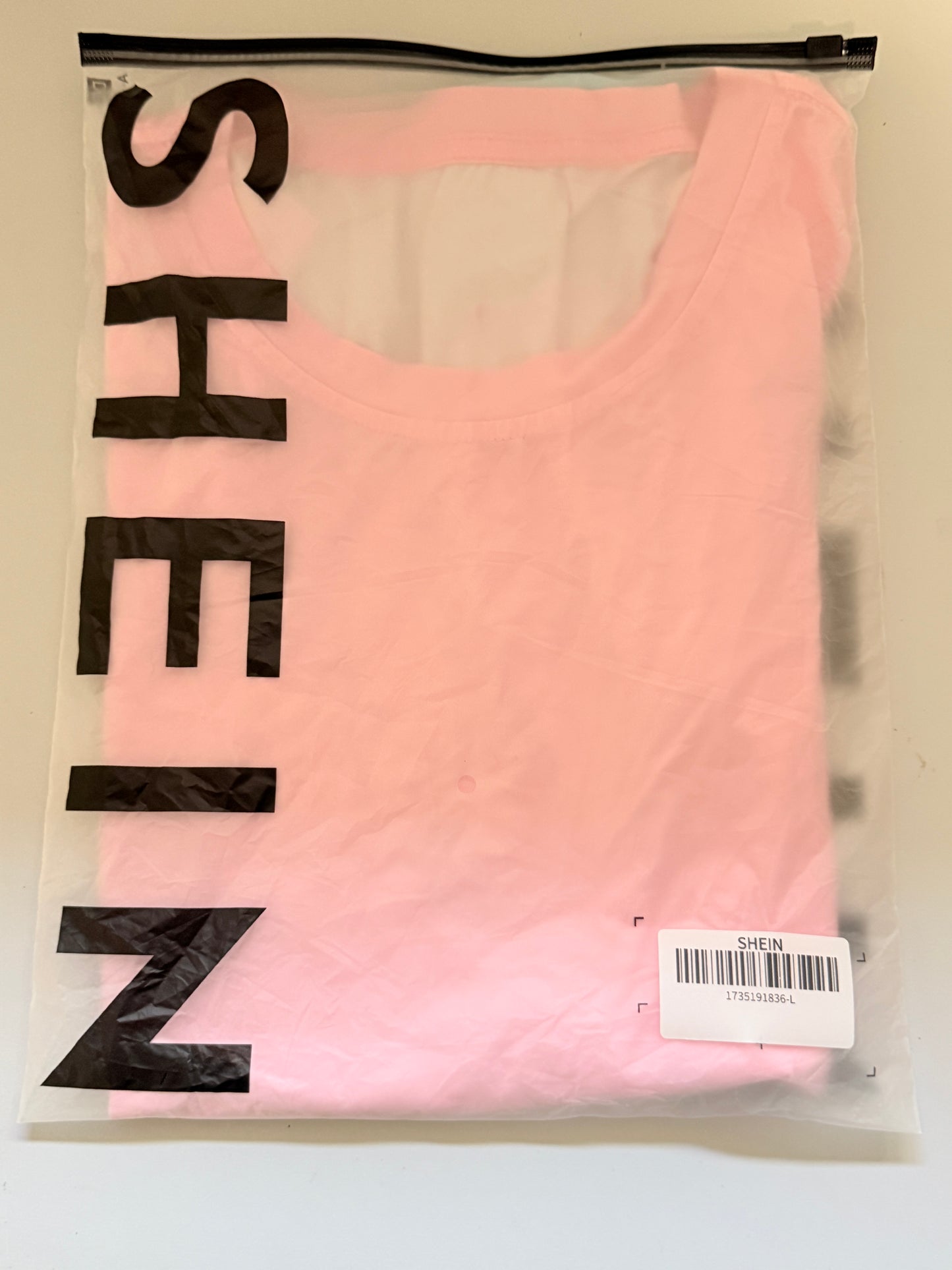 Shein Men's Size Medium Colorful Pink and Blue Tropical Tank Top NIB