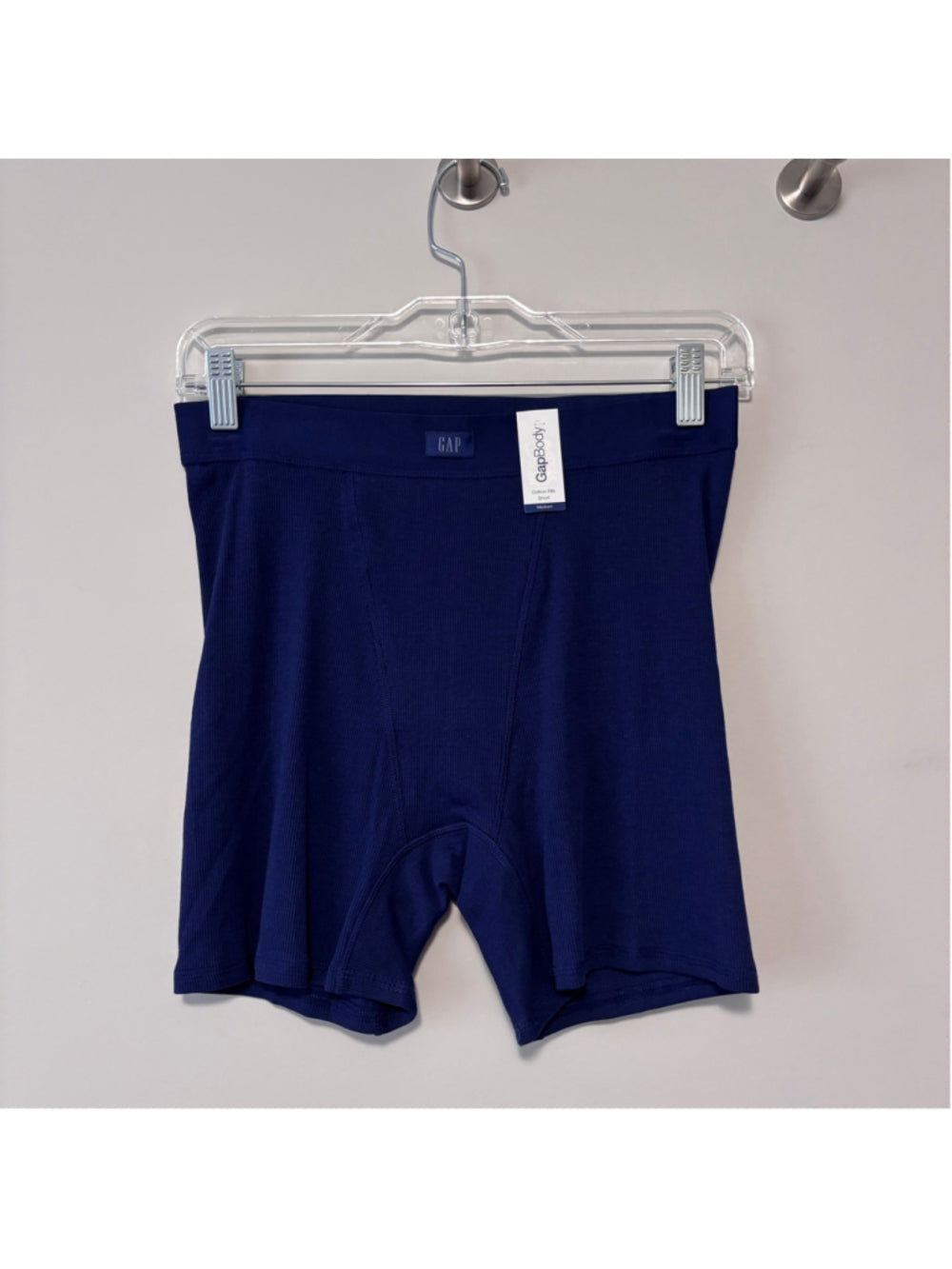 GAP GapBody Women's Small Navy Logo Comfort High-Waist Shorts / Boxers NWT
