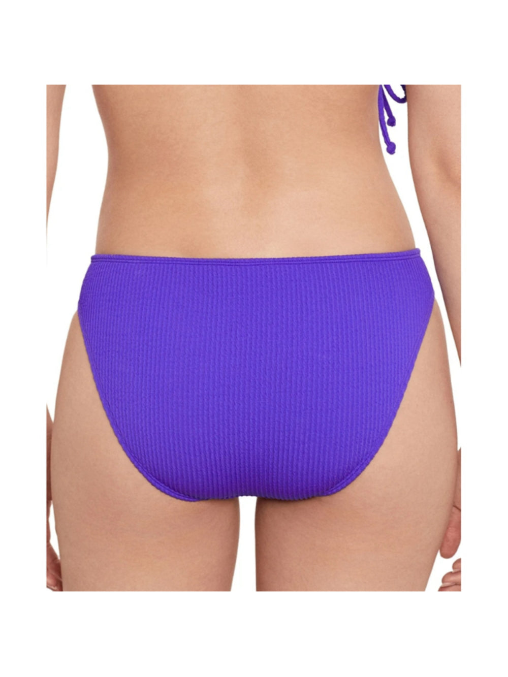 Salt + Cove Purple Ribbed Hipster Bikini Bottoms NWT