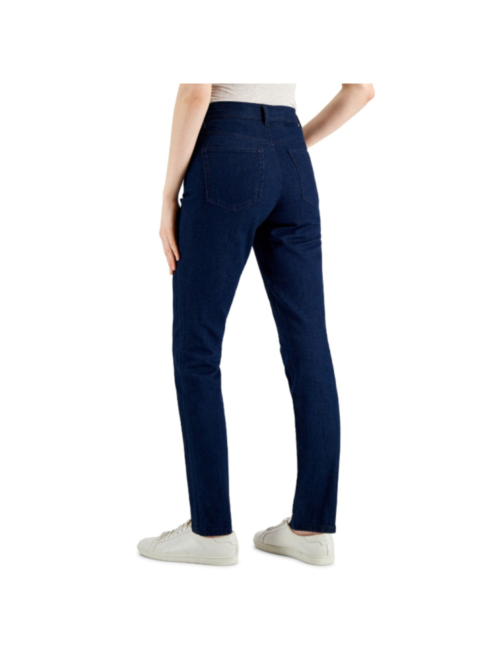 Style & Co 12 Petite Slim Leg Mid-Rise Dark Wash Jeans NWT