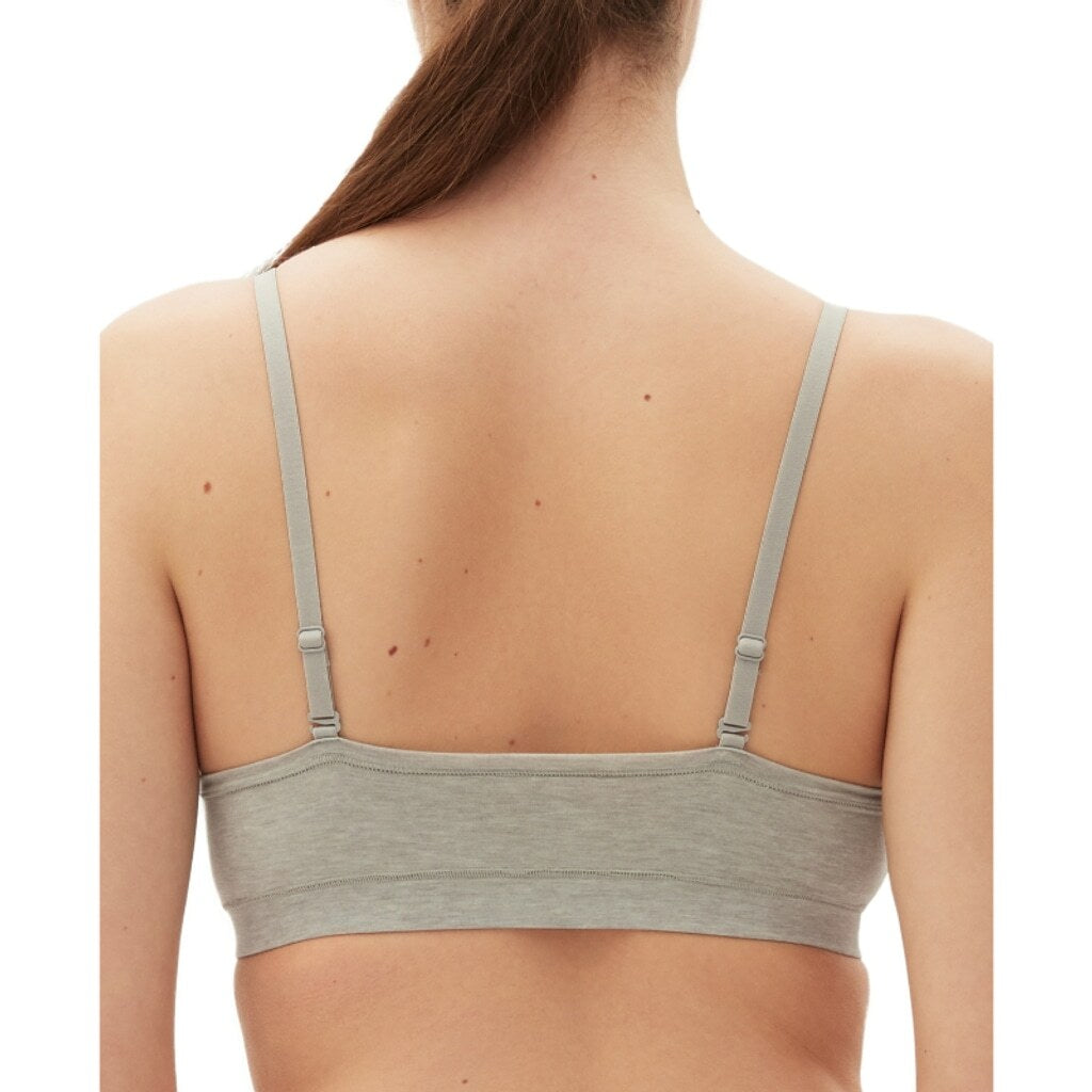 GAP GapBody Women's Medium Gray Breathe Full Coverage Bralette NWT