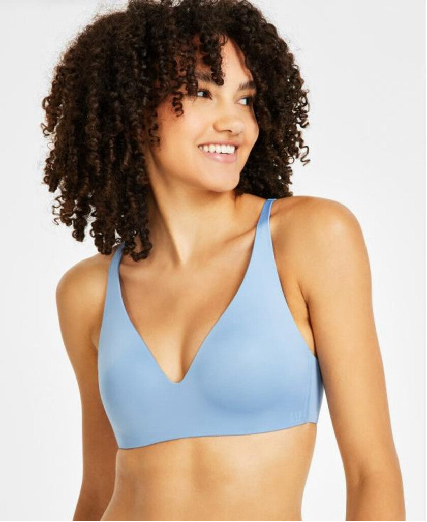 GAP GapBody Women's Blue Everyday Essentials Wireless Bra NWT