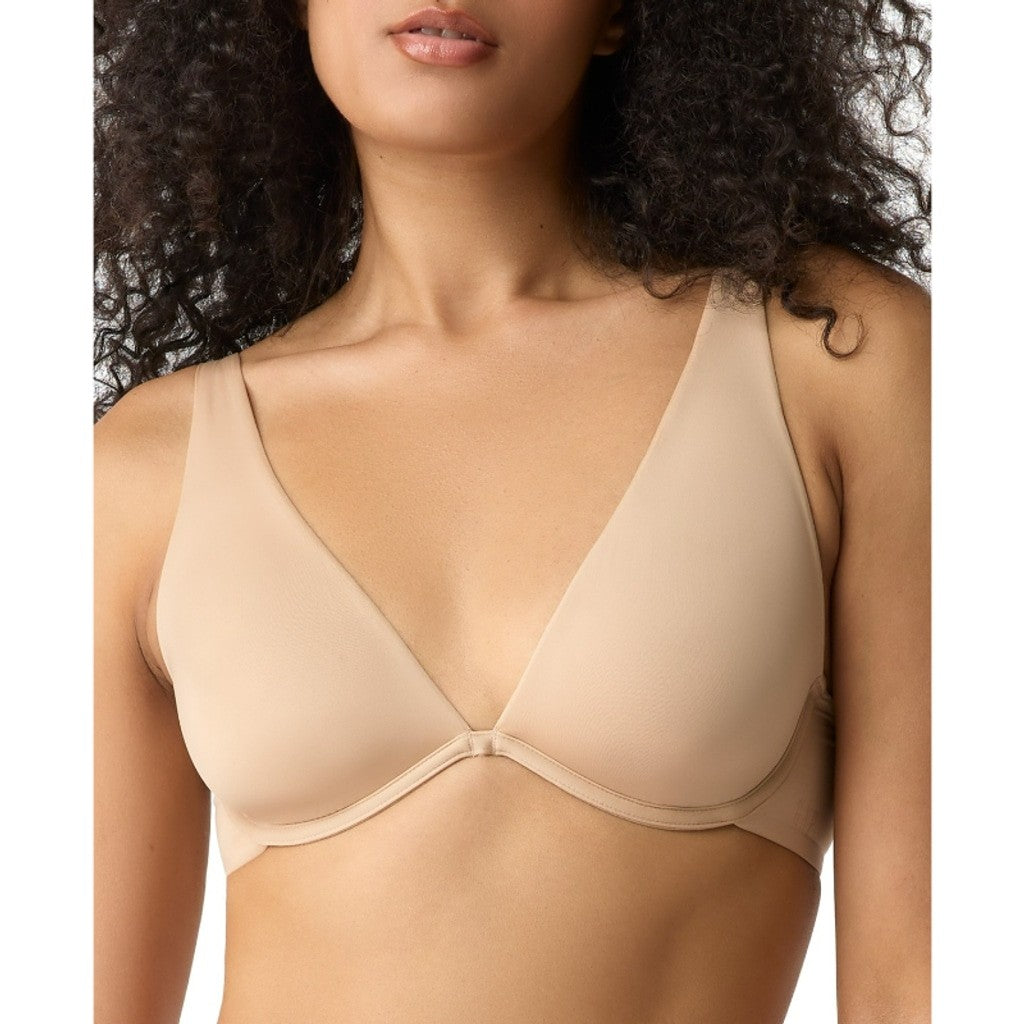 GAP Women's Beige Everyday Essentials Full-Coverage Unlined Bra NWT