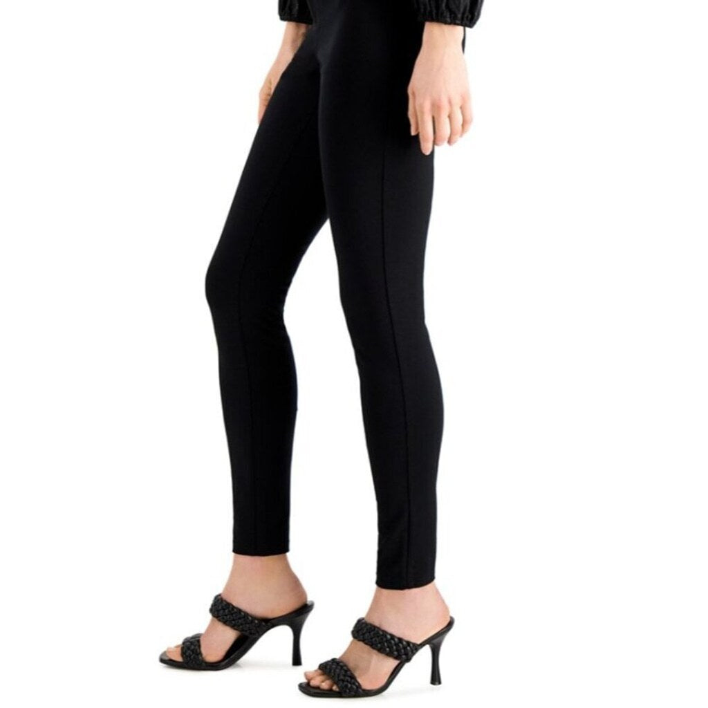 I.N.C. International Concepts 0 Petite High Waisted Curve Black Pants NWT.