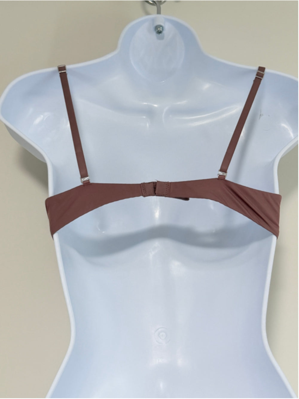 Calvin Klein Women's Medium Brown Sculpt Lace Unlined Triangle Bralette NWT
