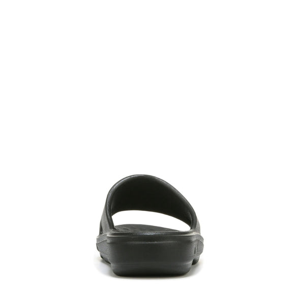 Ryka Women's 9 Black Comfortable Foot Conforming Sport Slides NIB