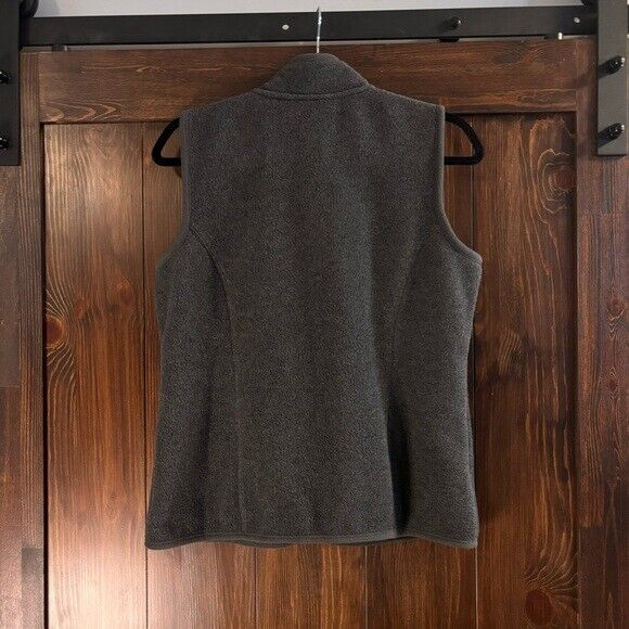 Karen Scott Petite Grey Princess-Seam Zeroproof Zip-Front Vest NWT