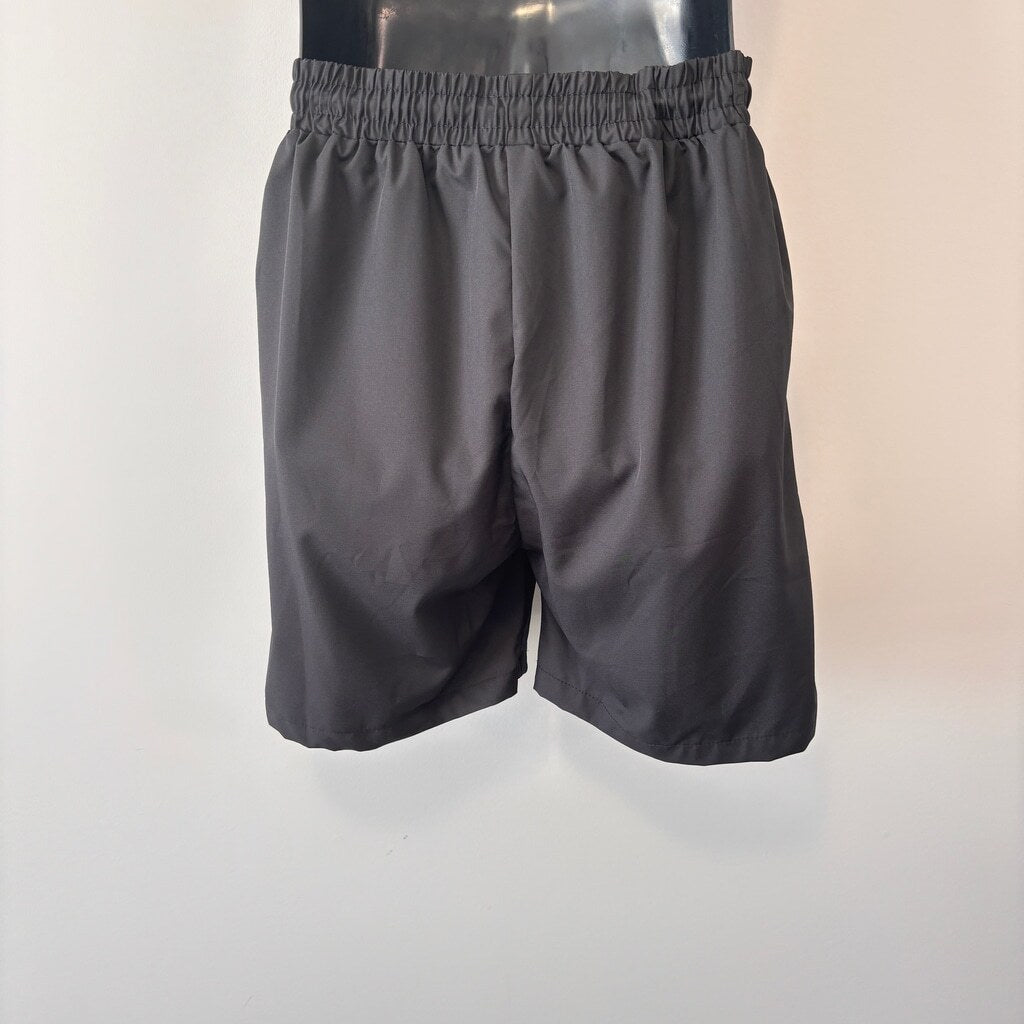 SHEIN Men's Size Medium Black Basics Drawstring Casual / Athletic Shorts NIB