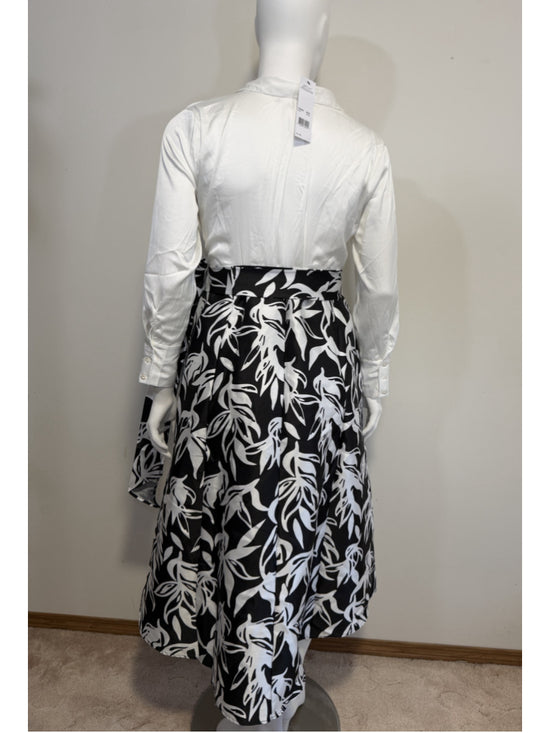 NY Collection Extra Large Petite Satin and Mikado High Low Formal Dress NWT