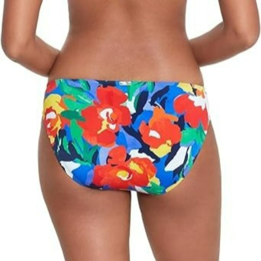 Ralph Lauren Women's Size 4 Multicolor Bright Printed Hipster Bikini Bottoms NWT