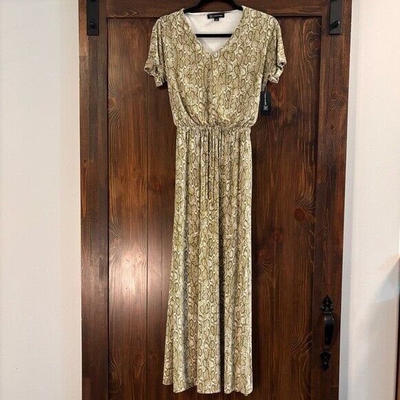 I.N.C. INTERNATIONAL CONCEPTS Petite Side-Slit Drawstring-Waist Maxi Dress NWT