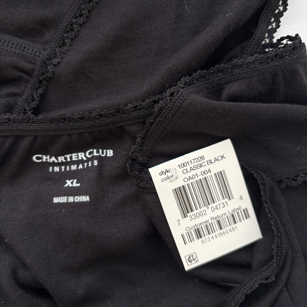 Charter Club Women's Size XL 100% Cotton 3 Mix Pack of Brief Underwear NWT XL45
