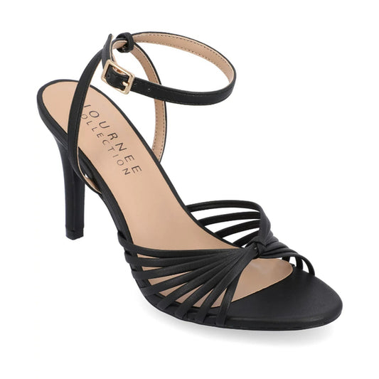 Journee Collection Women's 9.5 Black Vanita Stiletto Heeled Dress Shoes NIB