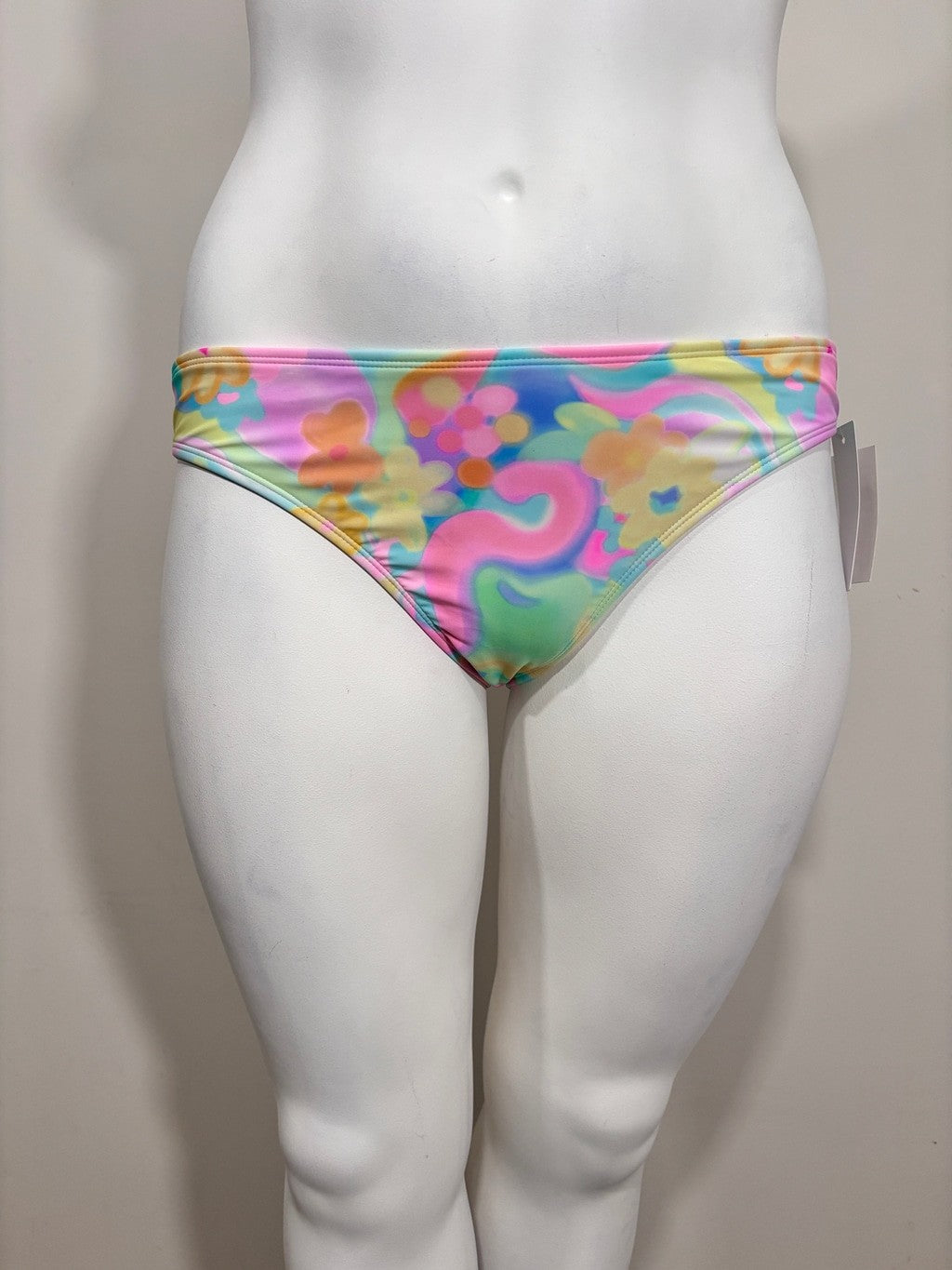Salt + Cove Size XL Marble Multicolor Printed Bikini Bottoms NWT