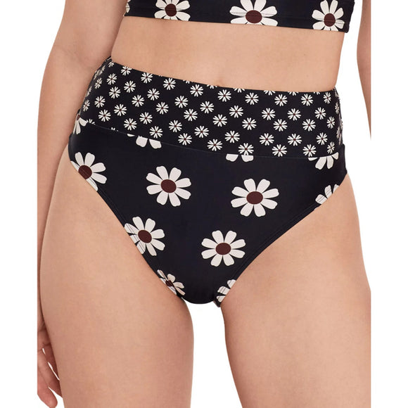 Salt & Cove Size XS Daisy Print High-Waist Bikini Bottom NWT