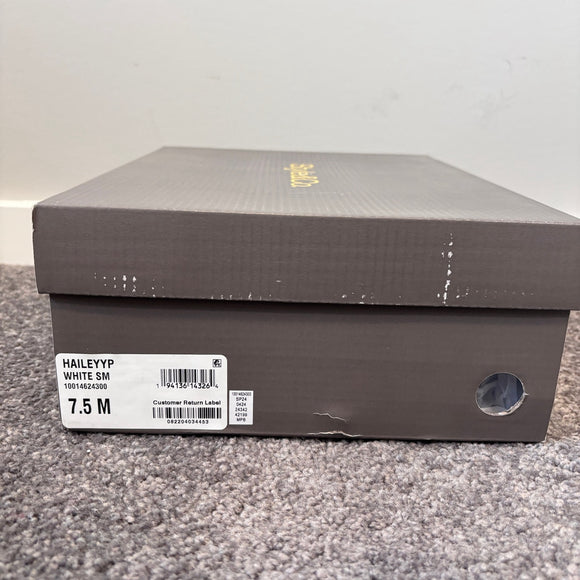 Style & Co Women's 7 White Caged Upper Cone Heel Dress Sandals / Shoes NIB