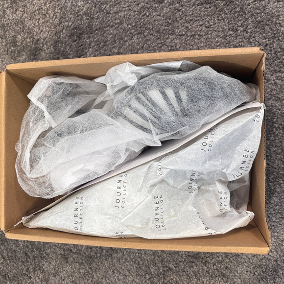 Journee Collection Women's 9.5 Black Vanita Stiletto Heeled Dress Shoes NIB