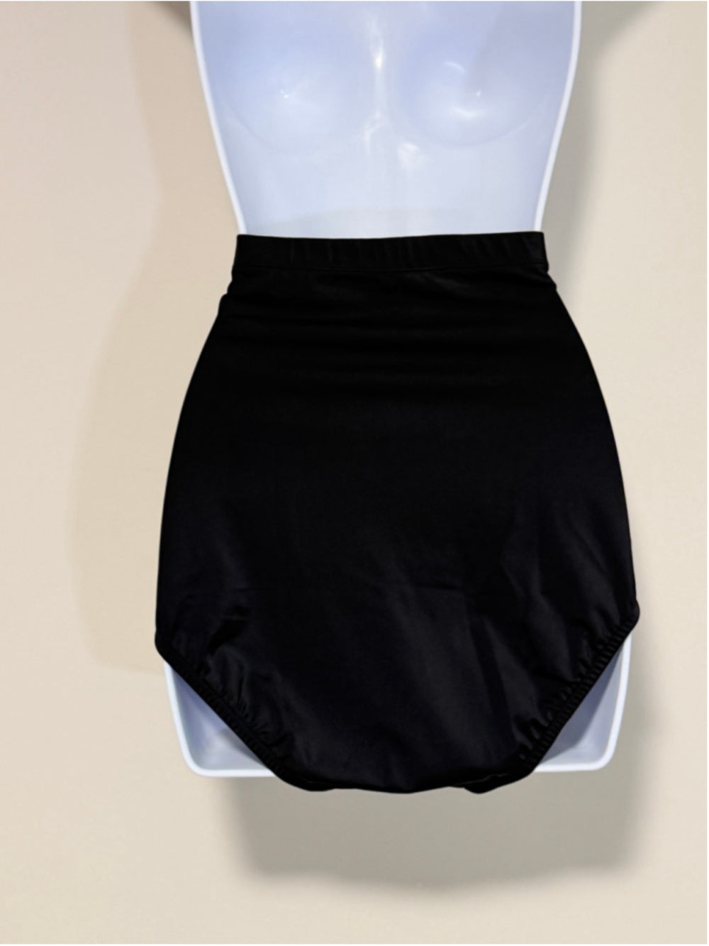 Swim Solutions Women's Size 10 Black Ultra High-Waist Swim Bottoms NWT