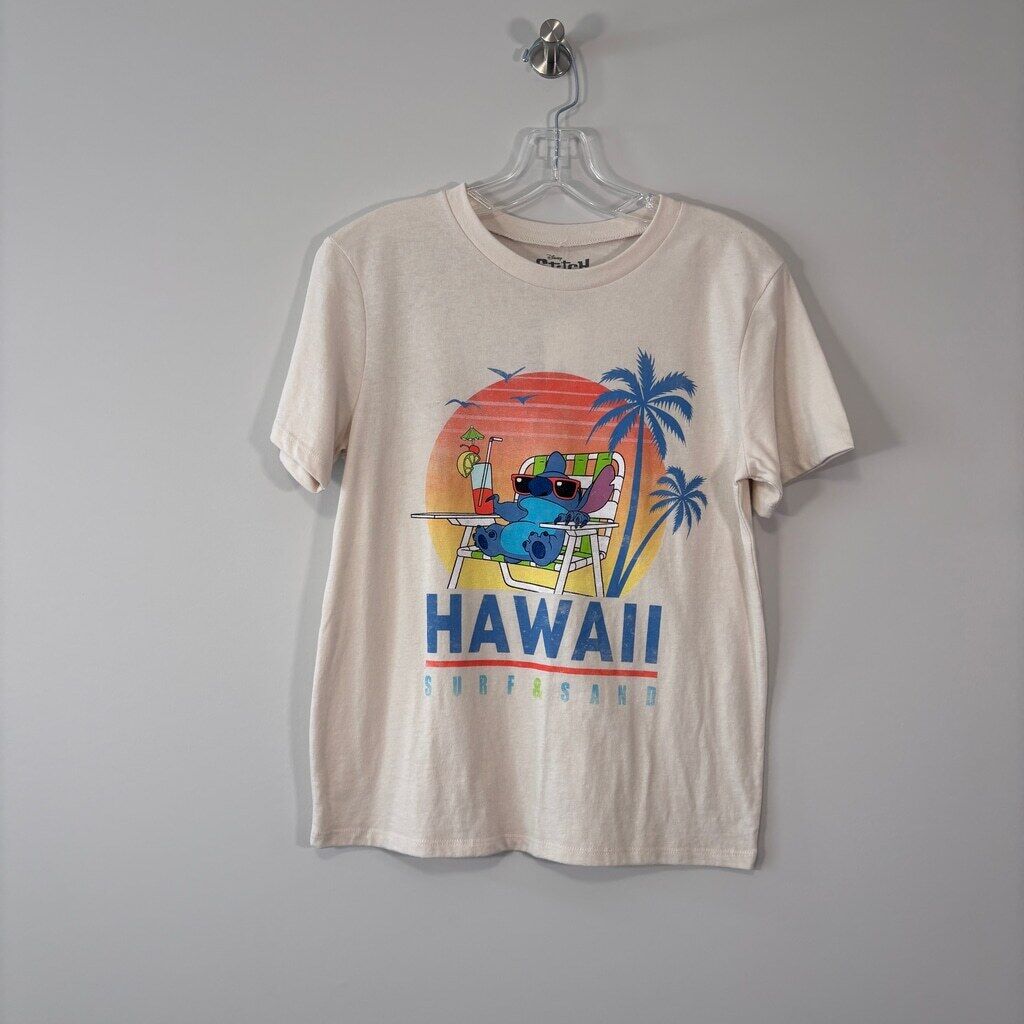 Disney Juniors' XS Lilo & Stitch Hawaii Graphic Casual T-Shirt NWT
