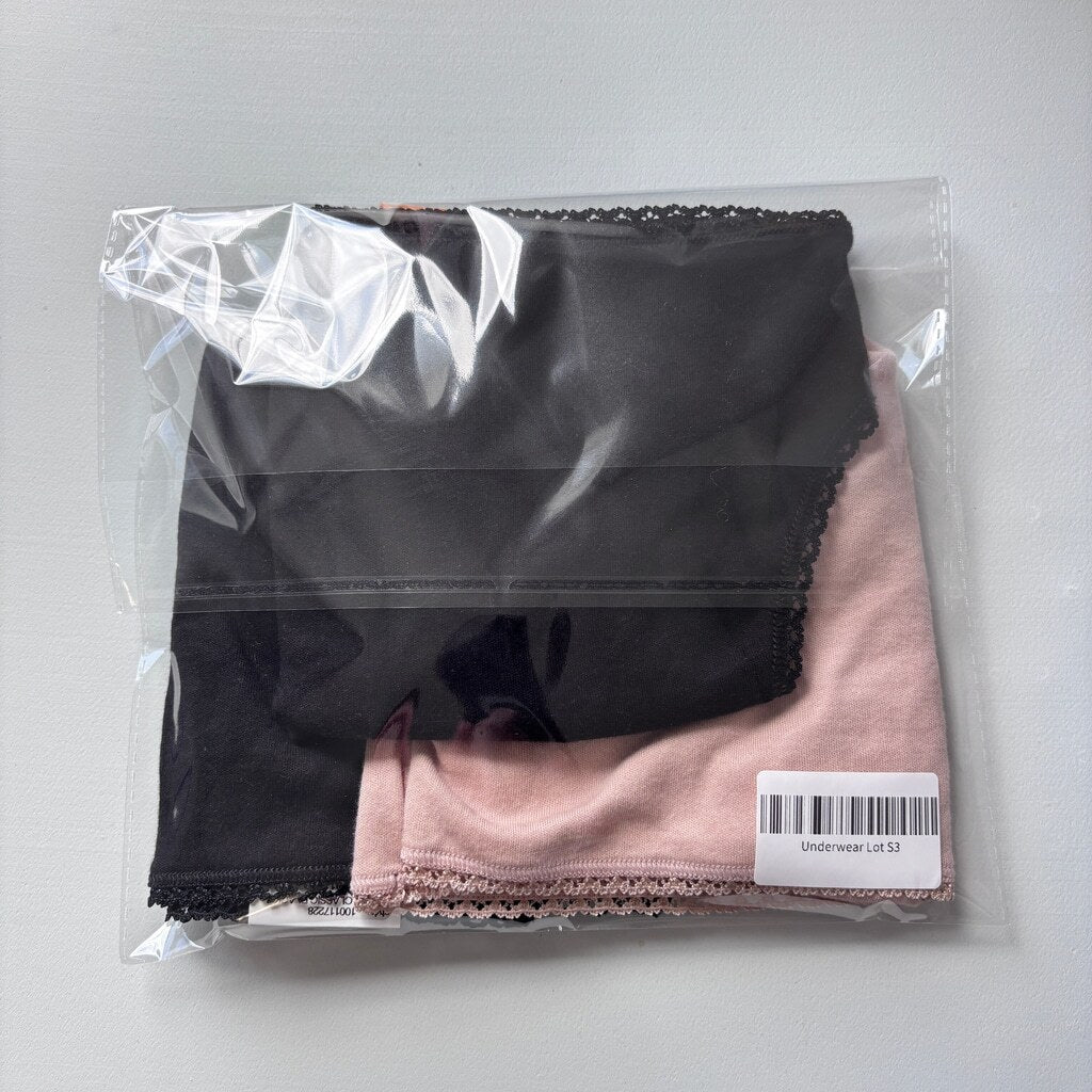 Charter Club Women's Size S 100% Cotton 3 Pack of Brief Underwear Mix NWT L3