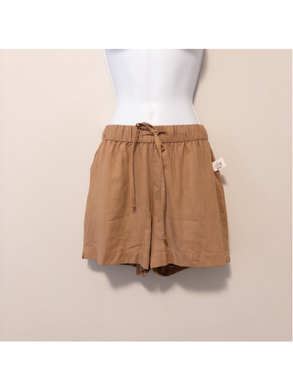 State of Day Women's Brown 2-Pc. Sleeveless Linen Pajamas Set NWT