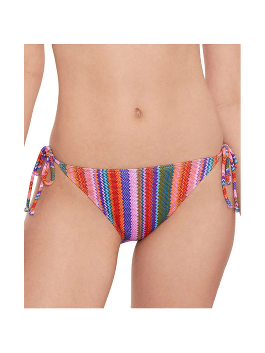Salt + Cove Extra Large Multicolor Chevron Pop Side-Tie Bikini Bottoms NWT