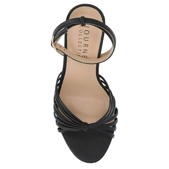 Journee Collection Women's 9.5 Black Vanita Stiletto Heeled Dress Shoes NIB