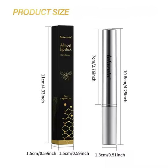 Lakerain Black Honey Lipstick – Sheer Nourishing Moisturizing Lip Plumping
