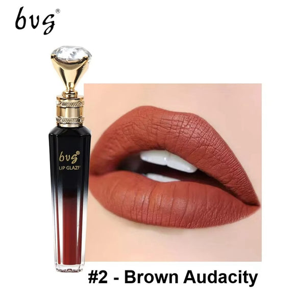 BUG-A-BOO Luxury Vibrant Lip Glaze - Waterproof & Matte NIB