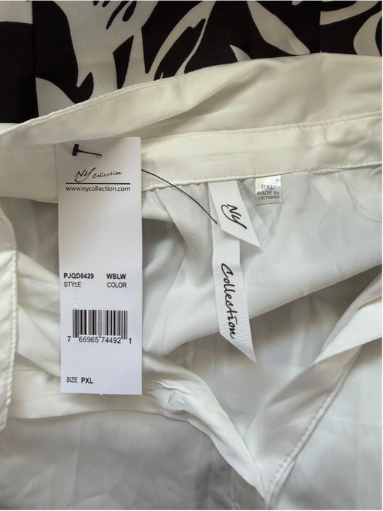 NY Collection Extra Large Petite Satin and Mikado High Low Formal Dress NWT