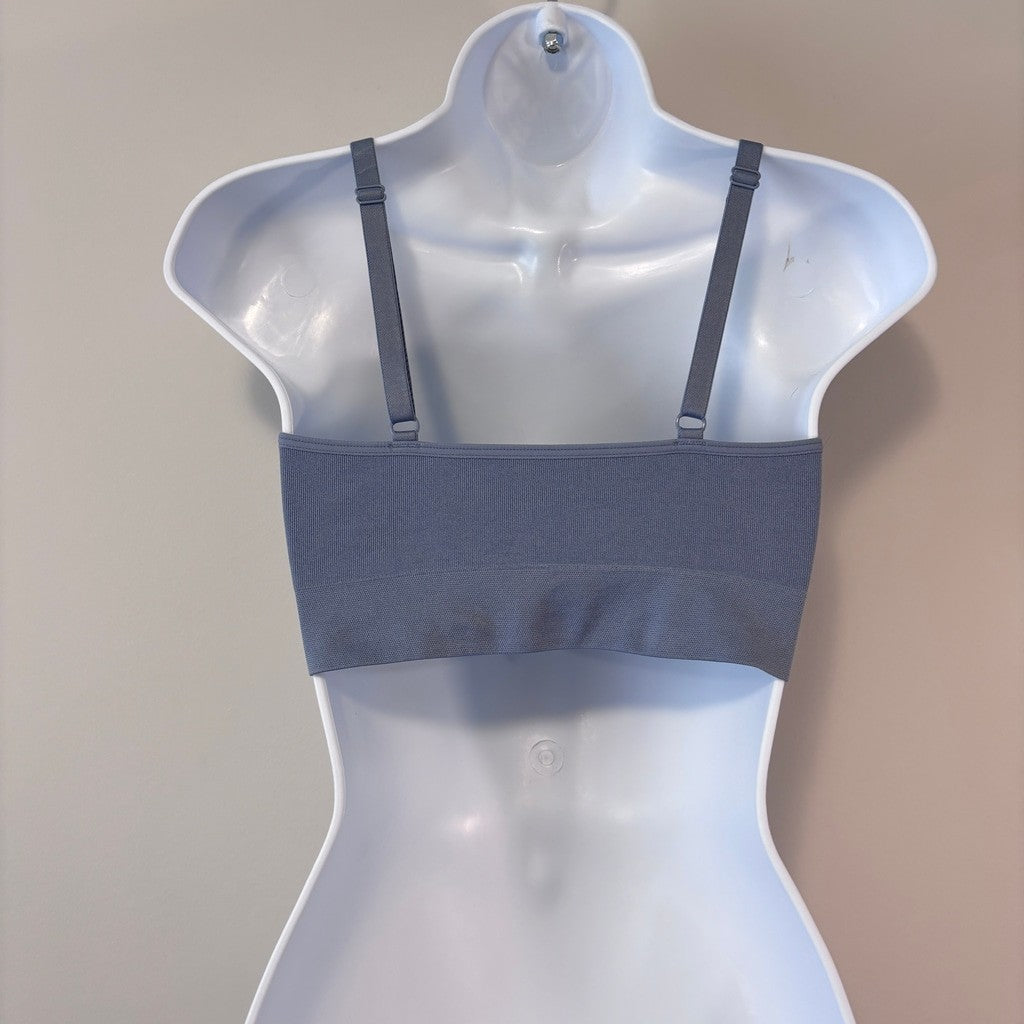 B.tempt'd by Wacoal Women's Large Blue Comfort Bralette NWT