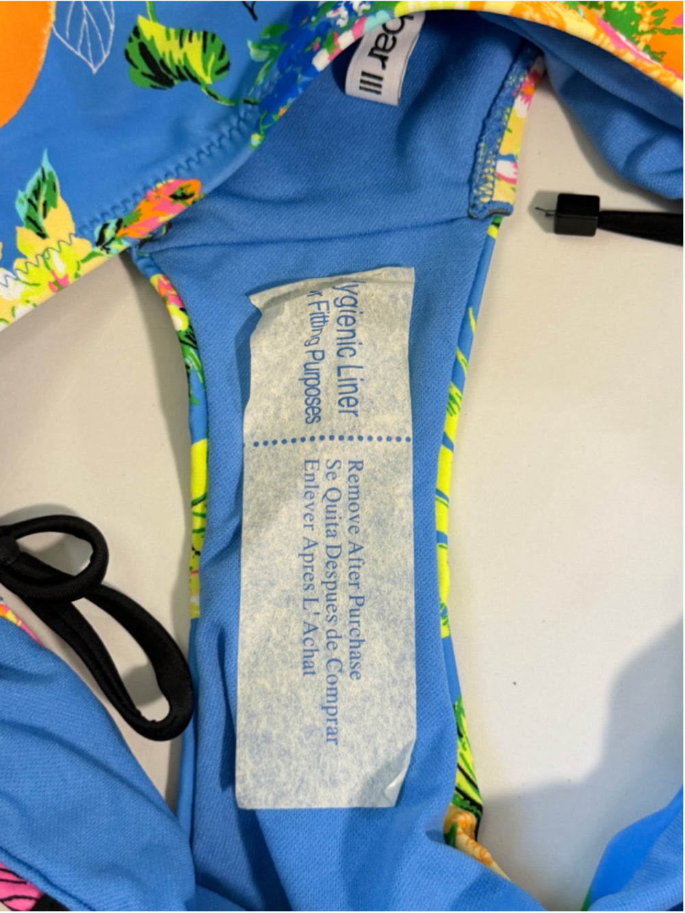 Bar III Women's Multi Tropical-Print Tie-Side Hipster Bikini Bottoms NWT