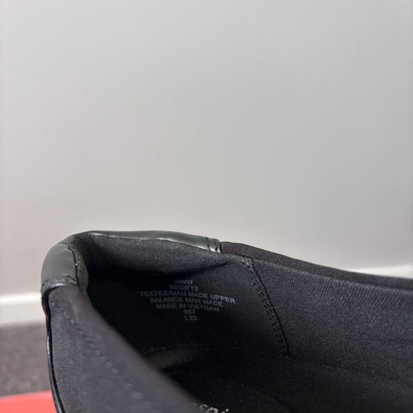 Easy Spirit Women's 7.5 Wide Black Casual Slip-On Walking Shoes NIB