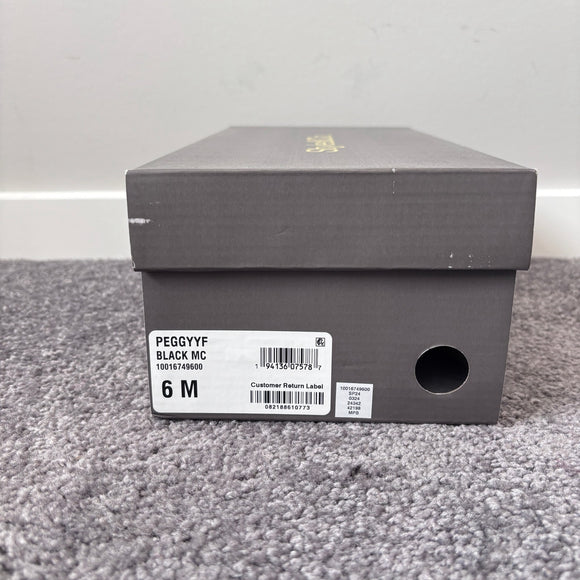 Style & Co Women's 6 Black & Tan Ankle-Strap Espadrille Flat Sandals NIB