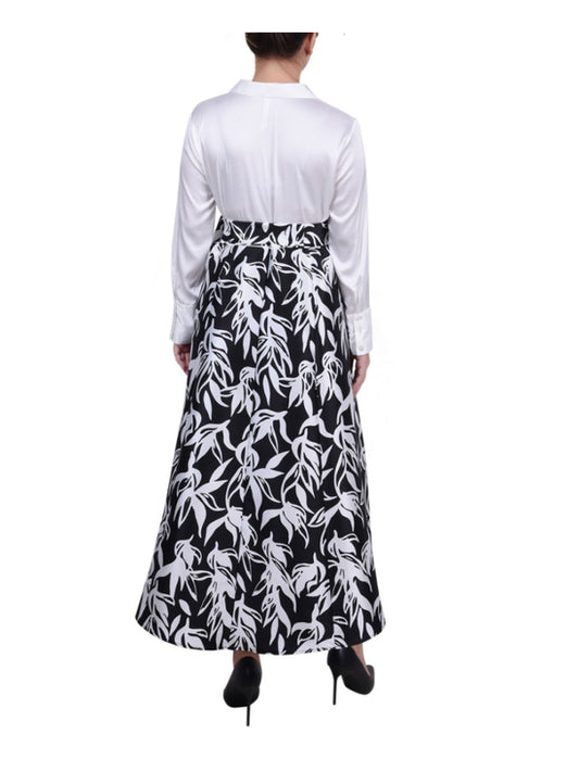 NY Collection Extra Large Petite Satin and Mikado High Low Formal Dress NWT