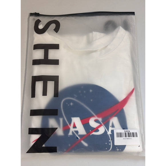 SHEIN Women's NASA Graphic Short-Sleeve Tee NWT