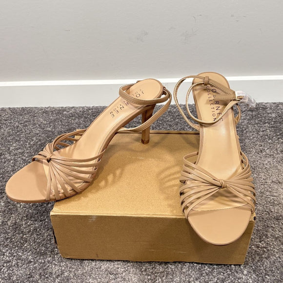 Journee Collection Women's 9.5 Beige Vanita Stiletto Heeled Dress Shoes NIB