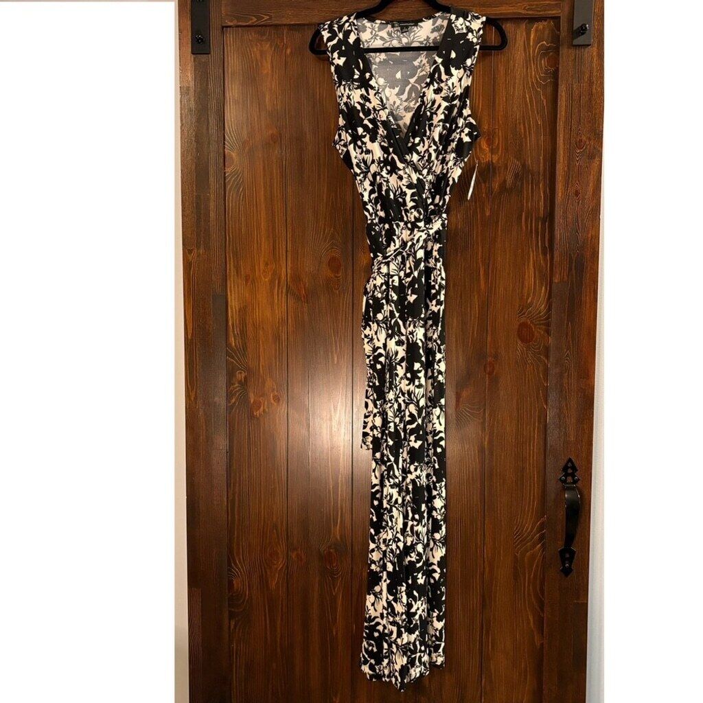 I.N.C. International Concepts Women's Size Small Printed Sleeveless Jumpsuit NWT