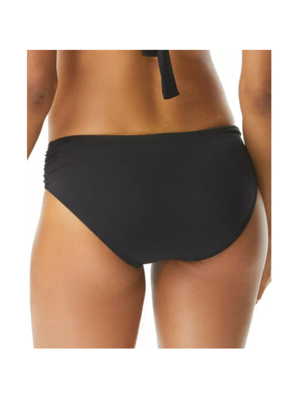 Coco Reef Women's Size XXL Black Ruched Hipster Bikini Bottoms NWT