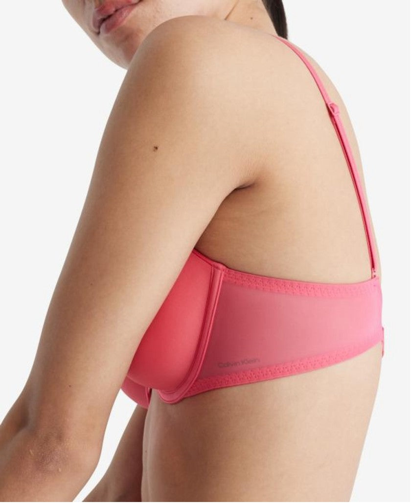 Calvin Klein Women's Size 32A Pink Sheer Marquisette Demi Bra NWT