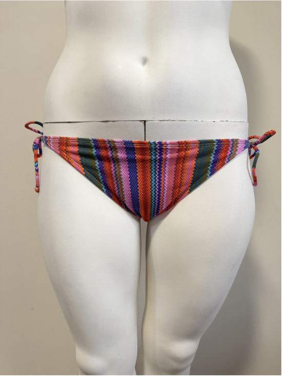 Salt + Cove Extra Large Multicolor Chevron Pop Side-Tie Bikini Bottoms NWT
