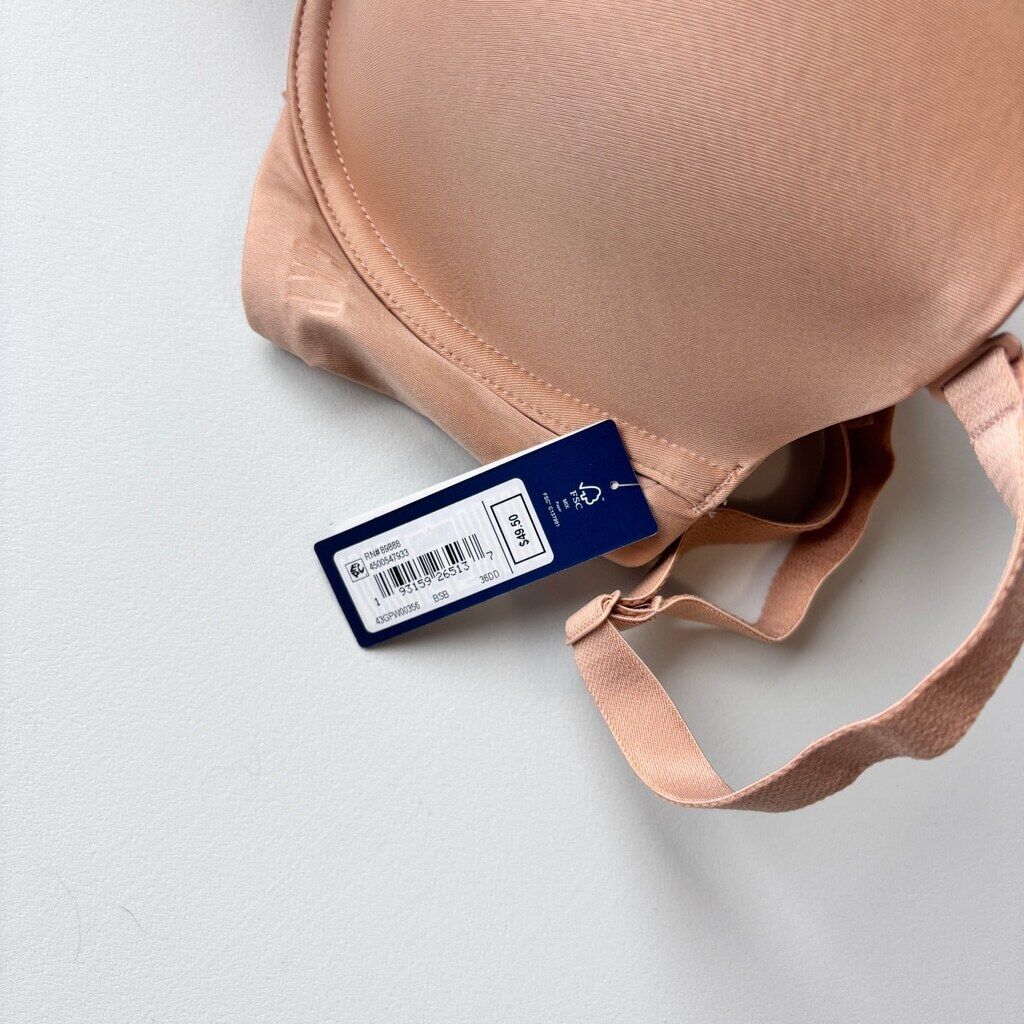 GAP GapBody Women's Light Beige Everyday Essentials Multi-Way Bra NWT