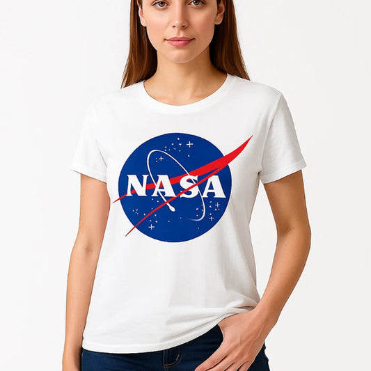 SHEIN Women's NASA Graphic Short-Sleeve Tee NWT