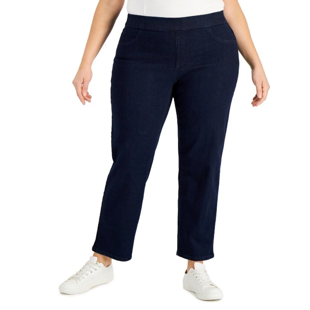 Karen Scott Women's Pus Size 2X Pull-On Denim Pants / Jeggings NWT.