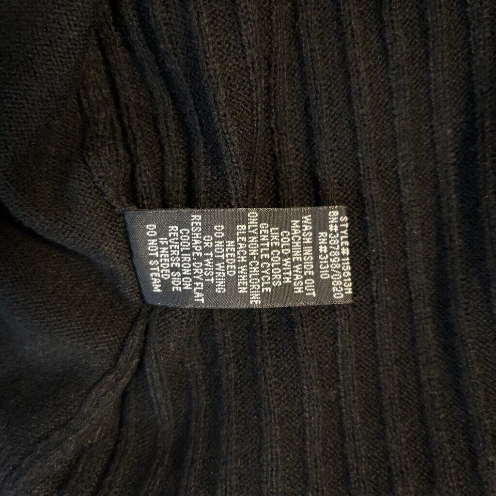 BCX Dress Juniors' Medium Burgundy & Black Sweater Dress NWT