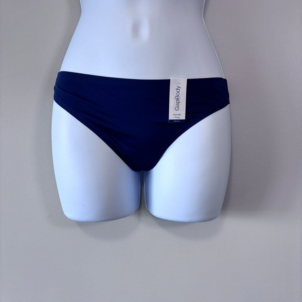 Gap Women's Large 3 Pack of Navy Underwear - Seamless Thong and Bikini NWT L26
